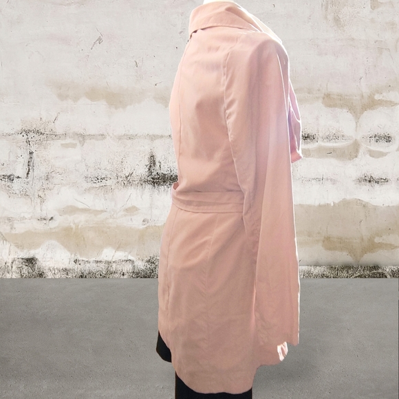 LOVE TREE π | Light Pink Lightweight Trench Jacket | VGUC β¨ size S - Picture 4 of 8